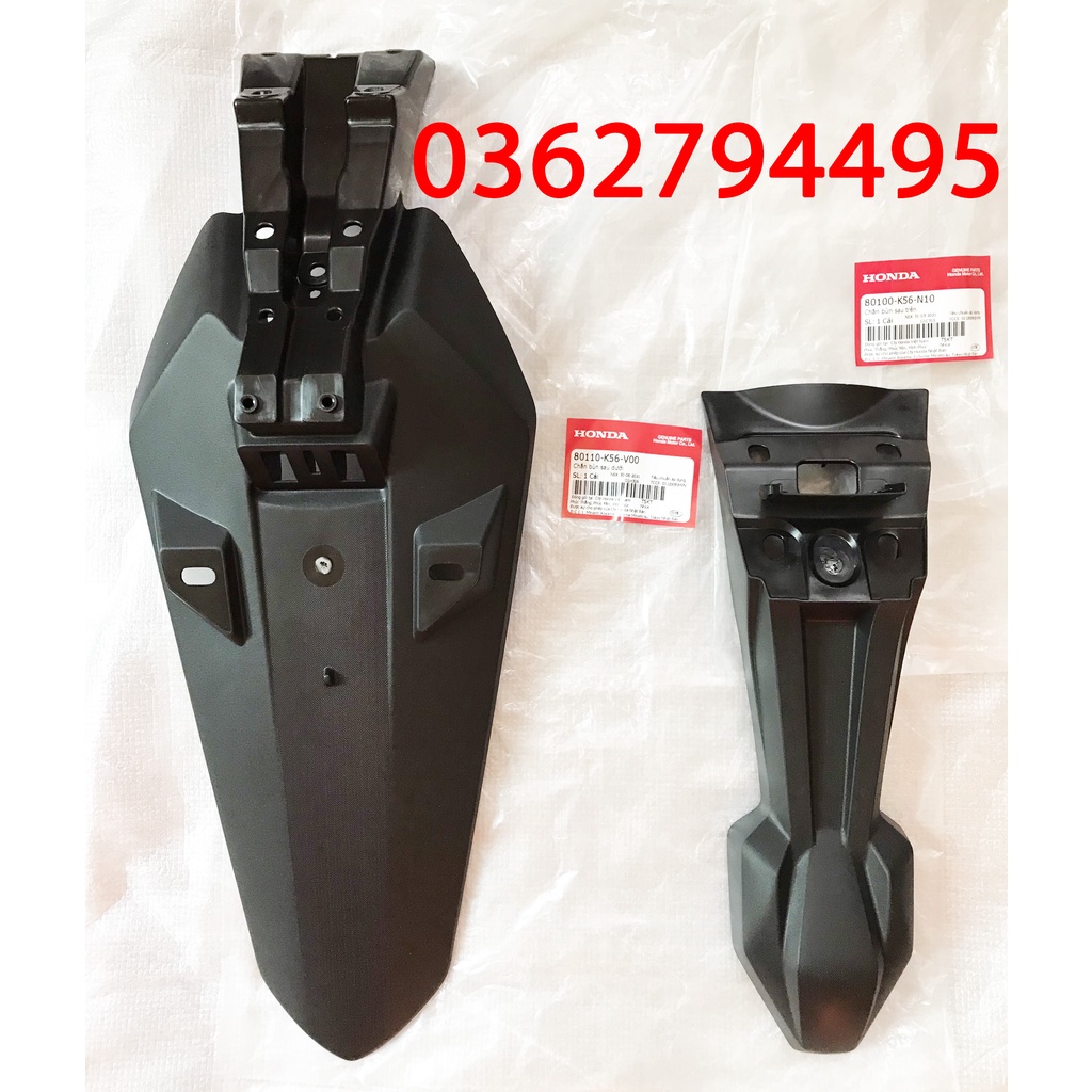 Bộ đuôi dè sau/ Chắn bùn đuôi sau Winner v1 Zin chính hãng Honda  -2 miếng