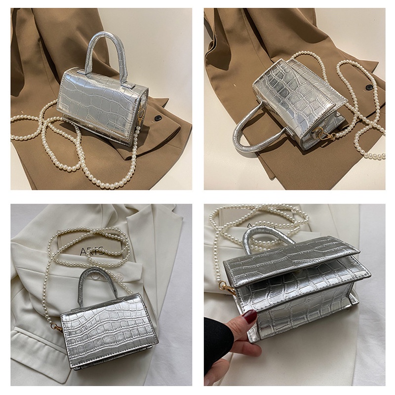 Túi Đeo Chéo Quai Xích Dáng Vuông Nhỏ NB00214 Thời Trang Mùa Hè 2022