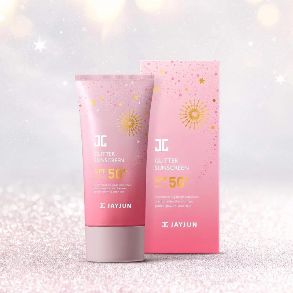 Hàng Hàn- Kem Chống Nắng Dành Cho Mặt Và Toàn Thân JAYJUN x SODA GLITTER SUN SCREEN 90g