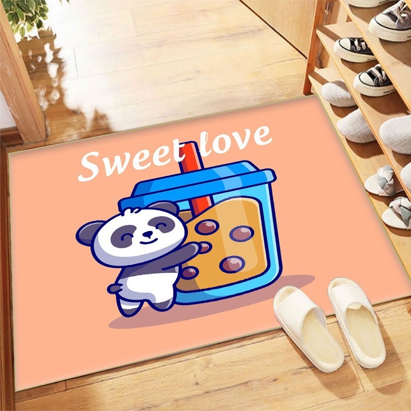 Thảm Lau Chân 3 lớp phòng tắm chùi chân siêu thấm hút nước có hạt cao su chống trượt siêu dày 2023