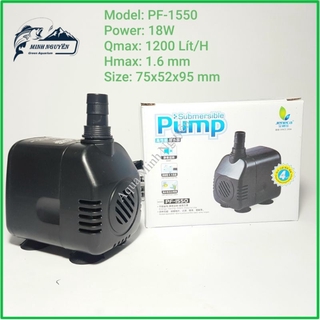 Bơm nước bể cá Jeneca PF-1550/2000 18w-26w  máy bơm nước chìm mini cho bể cá cảnh hồ cá cảnh