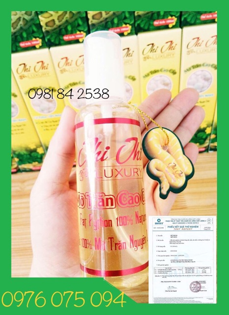 Mỡ trăn cao cấp nguyên chất 100% Thi Thi Luxury chính hãng