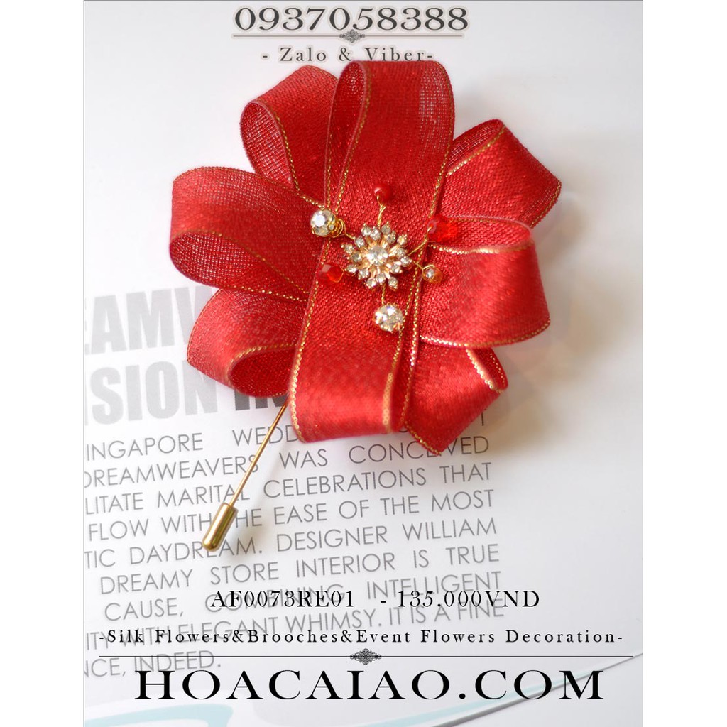 Hoa cài áo AF0073RE01