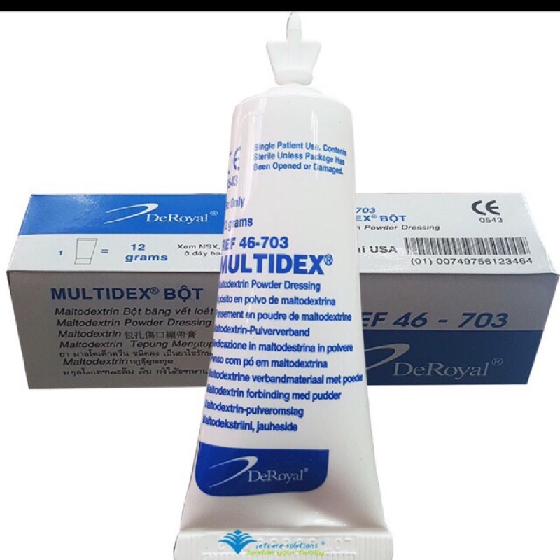 Multidex dạng bột tuyp nhỏ 12gr mã 46-703