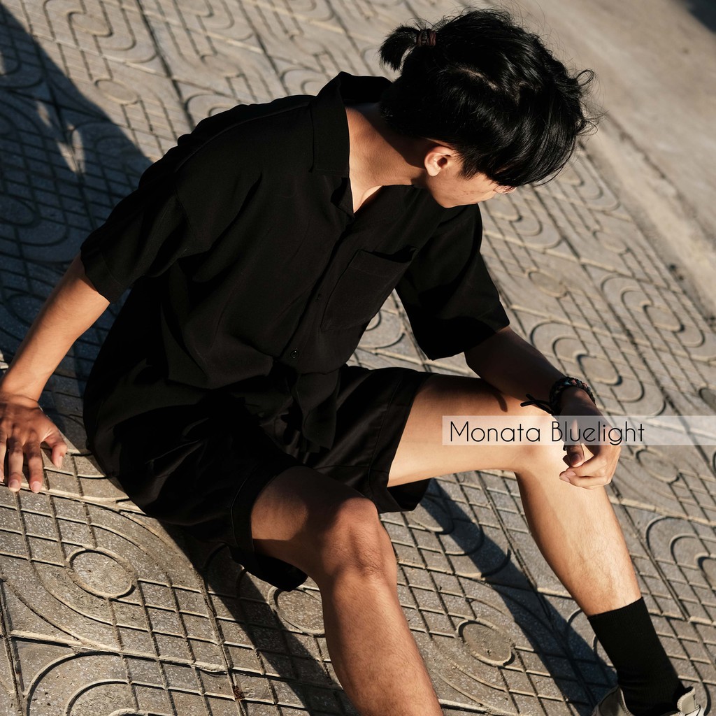 Quần short Unisex mini logo MBL | BigBuy360 - bigbuy360.vn