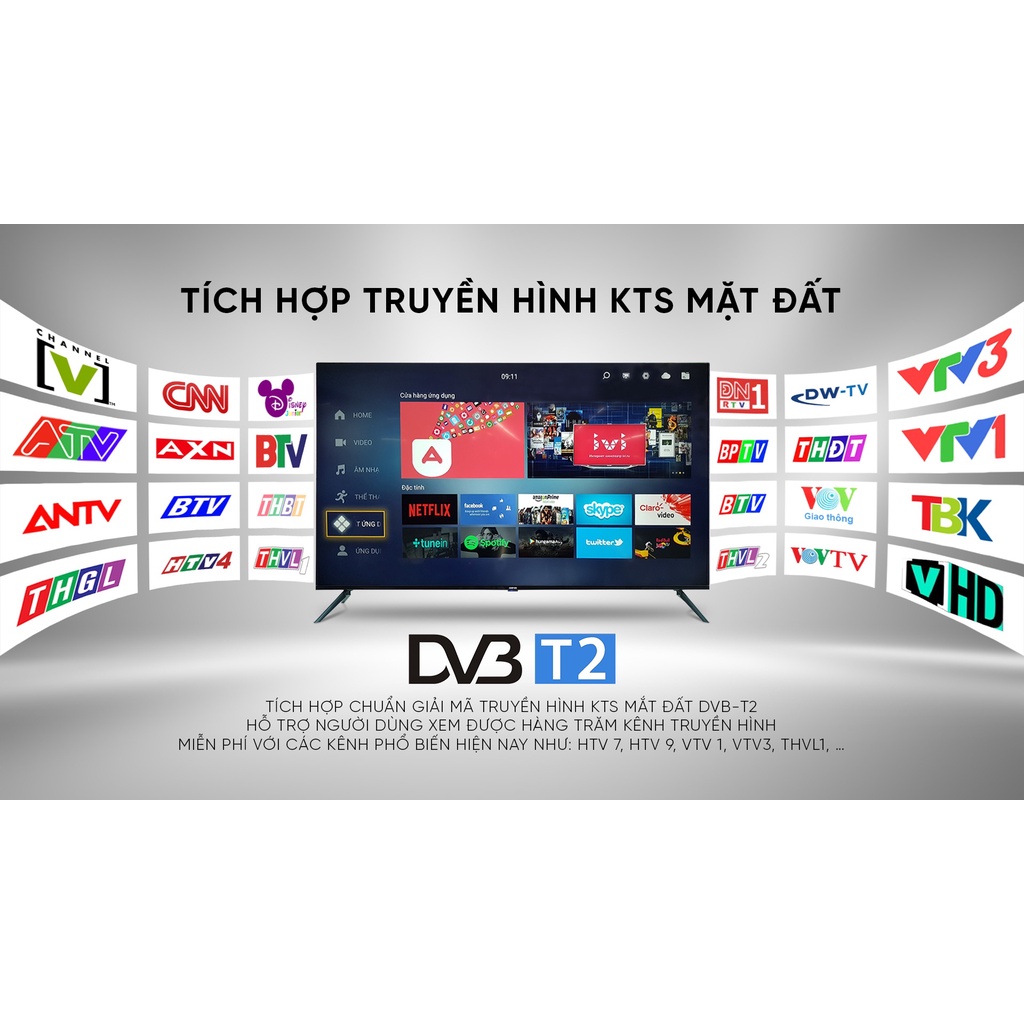 Smart Tivi Asanzo iSlim 4K 65 Inch Model 65UV10 (Miễn phí giao tại HCM-ngoài tỉnh liên hệ shop) | BigBuy360 - bigbuy360.vn
