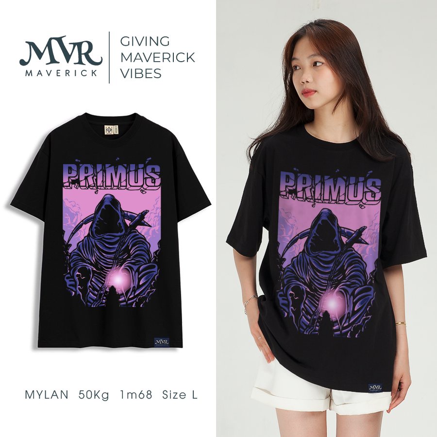 Áo phông thun Cotton phom rộng unisex tay lỡ big size phù thủy phong cách thần thoại MVR BB4275