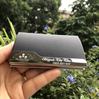 Hộp name card khắc tên thao yêu cầu lấy ngay tại Hà Nội