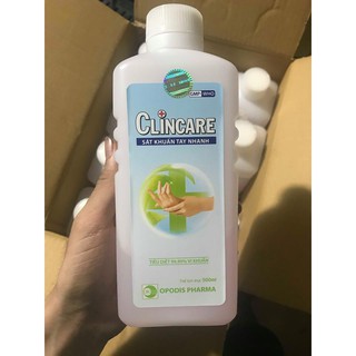 nước rửa tay khô CLINCARE chai 500ml