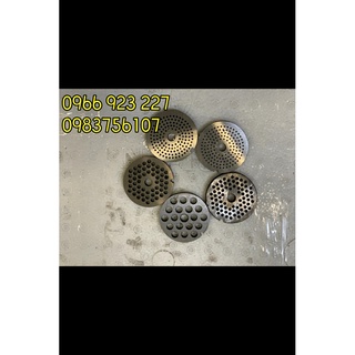 Mặt bích máy xay đùn xương thịt nhiều cỡ từ 2mm đến 8mm