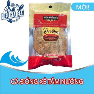 Cá Đổng Khô Xẻ Tẩm Nướng Ăn Liền Hải Nam Foods Khay 30g