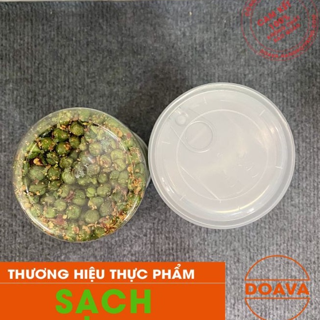 Đậu Hà Lan Rang Tỏi Ớt 450g - Đậu Hà Lan Nhà Làm Cực Thơm Và Giòn - DOAVA