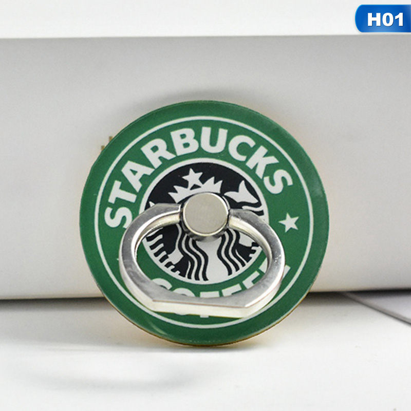 Giá Đỡ Điện Thoại Hình Chai Nước Ngọt starbucks / Lon soda / Trứng / Bánh burger Dễ Thương