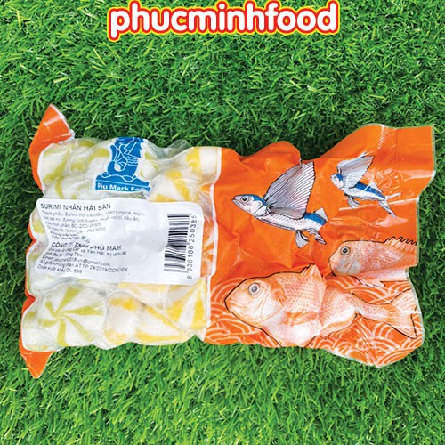 Viên Thả Lẩu Mix 3 màu  500gram dùng cho xiên que và thả lẩu