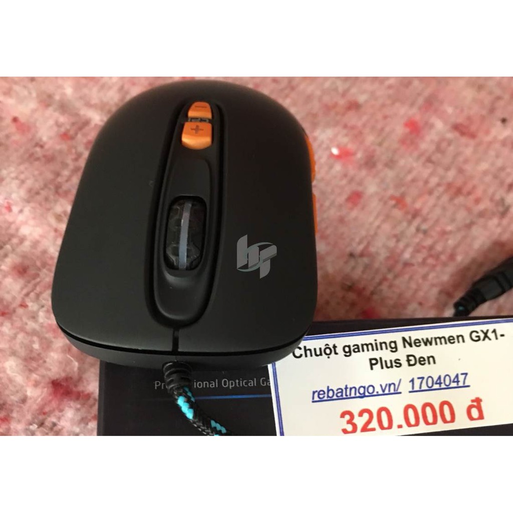 Chuột gaming Newmen GX1-Plus Đen