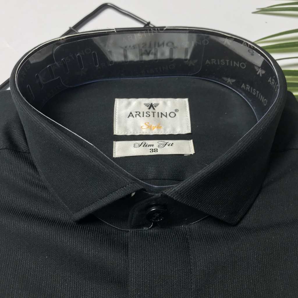 (MAIHSM25K) Áo sơ mi nam dài tay ARISTINO sang trọng  sợi tre kháng khuẩn from ôm ALS58608