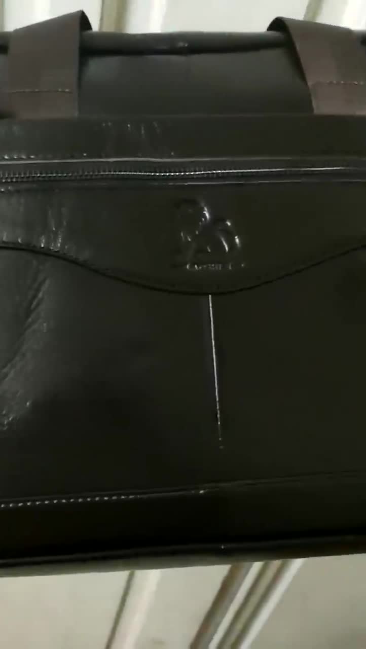 [Mã BMLT200 giảm đến 200K đơn 499K] Cặp da bò thật JILUO công sở chứa laptop 15,6 inch A4 đi làm đi công tác | BigBuy360 - bigbuy360.vn