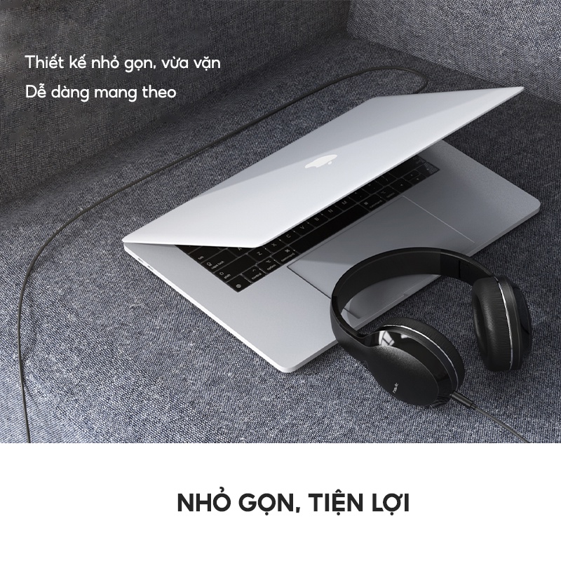 Tai Nghe Chụp Tai HAVIT H100D, Driver 40mm, Thiết Kế Gọn Nhẹ, Nhiều Màu Sắc - Chính Hãng BH 12 Tháng