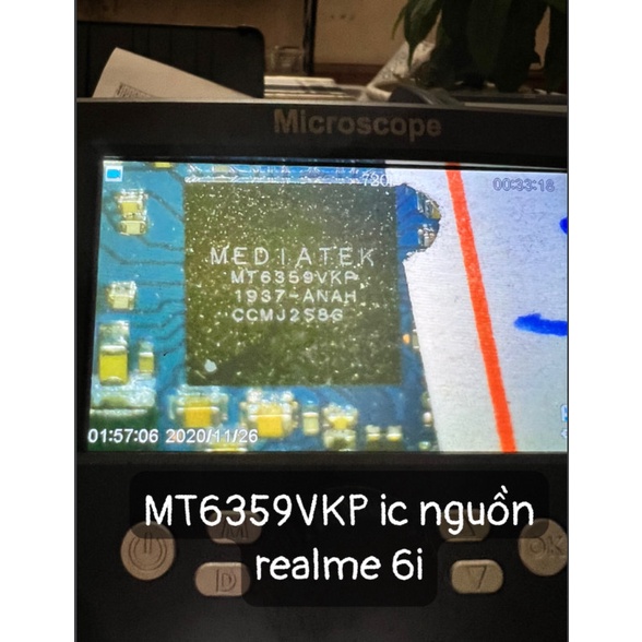 MT6359VKP ic nguồn realme 6i/note 8 pro