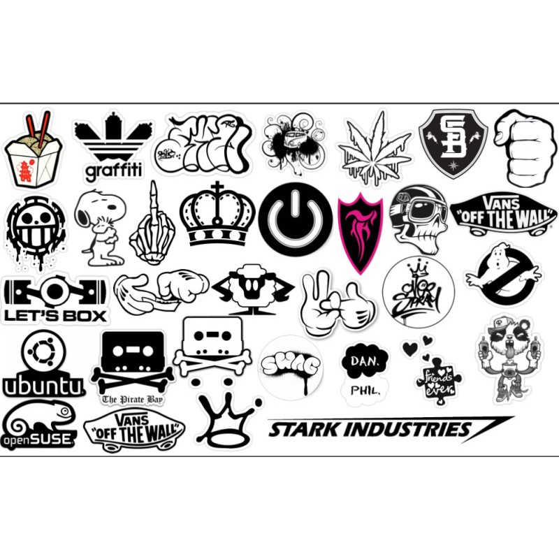 STICKER Dán Vali, xe, barber shop, Mũ bảo hiểm , macbook, đàn, tường... Nhập mã VANG3SP để giảm 15k khi mua từ 3 set
