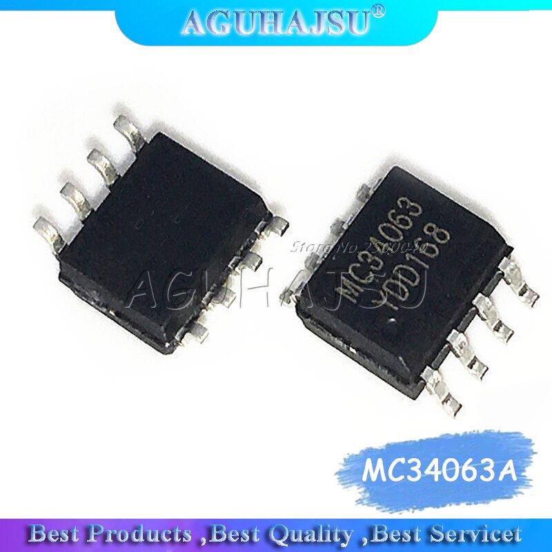 Bộ 10 Ic Chất Lượng Cao Mc34063A Sop-8 Mc34063 Sop 34063 Sop8 Smd