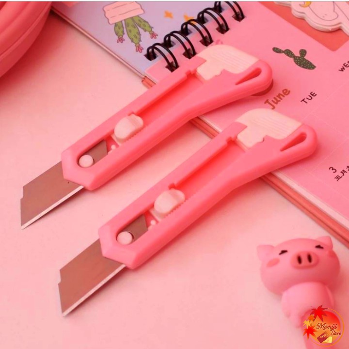 Dao rọc giấy mini AOBA PINKY tiện dụng