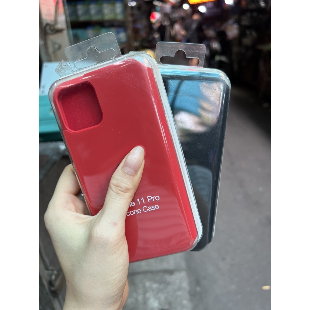 Bao da ốp 2 mặt chống bẩn lót nỉ trong x / xs / 11 / pro / max