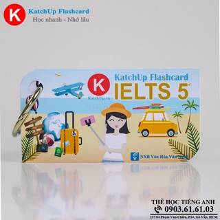 Bộ KatchUp Flashcard IELTS A - High Quality - Trắng (02AT)