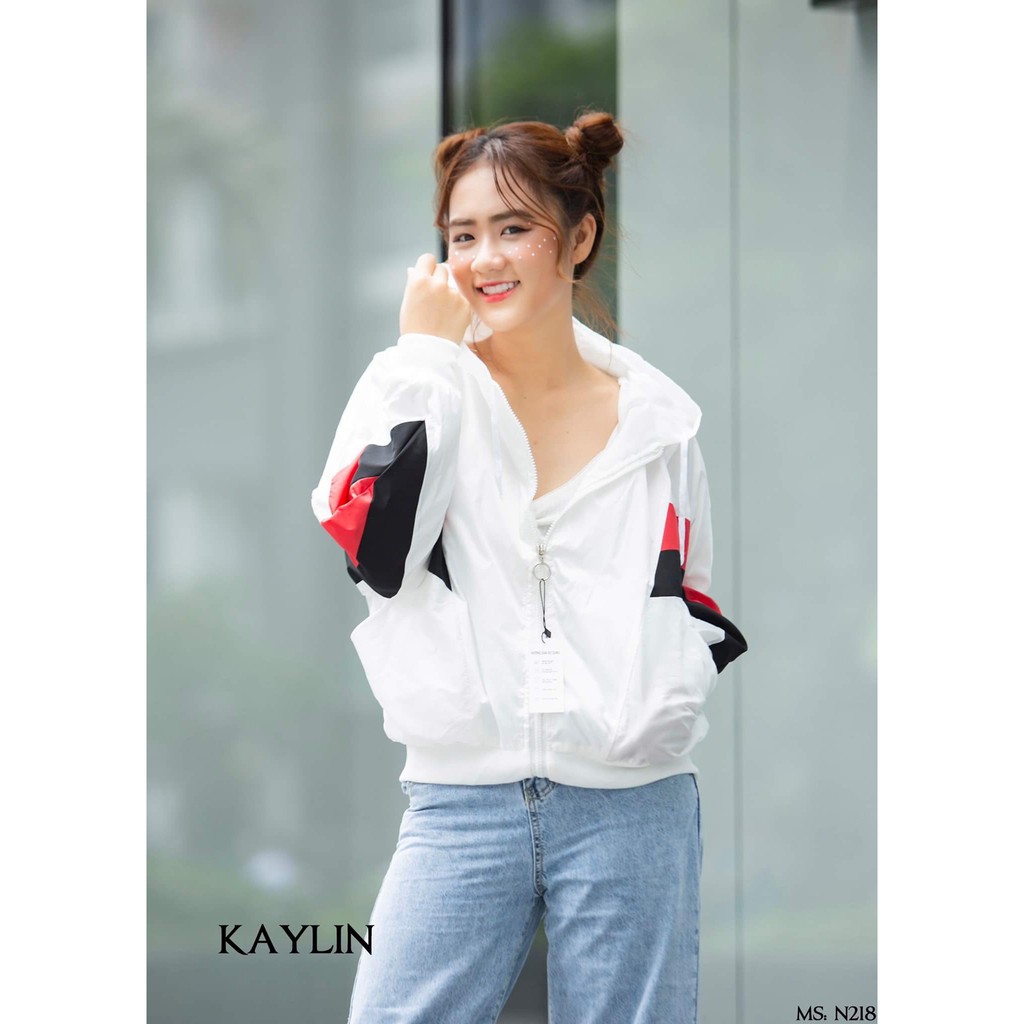 &lt;FREE SHIP&gt; Áo Khoát Dù ngoại 2 Lớp Dày Dặn, Y Hình