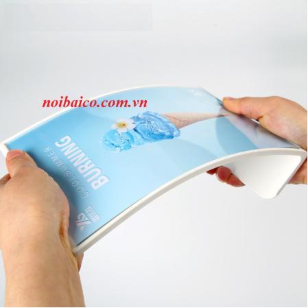 Menu để bàn bằng nhựa pvc, PP.