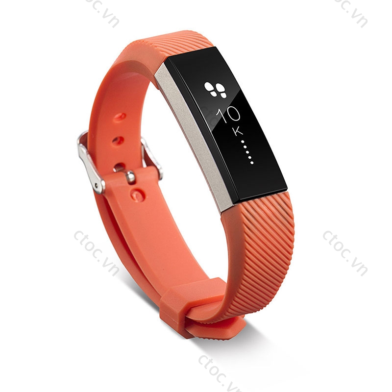 Fitbit Alta Hr / Fitbit Alta  Dây Đeo Thay Thế Chất Liệu Silicon Thiết Kế Nhiều Lỗ Cho Fitbit Alta Hr