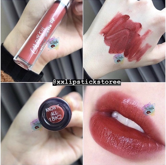 [Bill Coloupop] Son kem Colourpop Matte - Satin - Glossy - Bottled