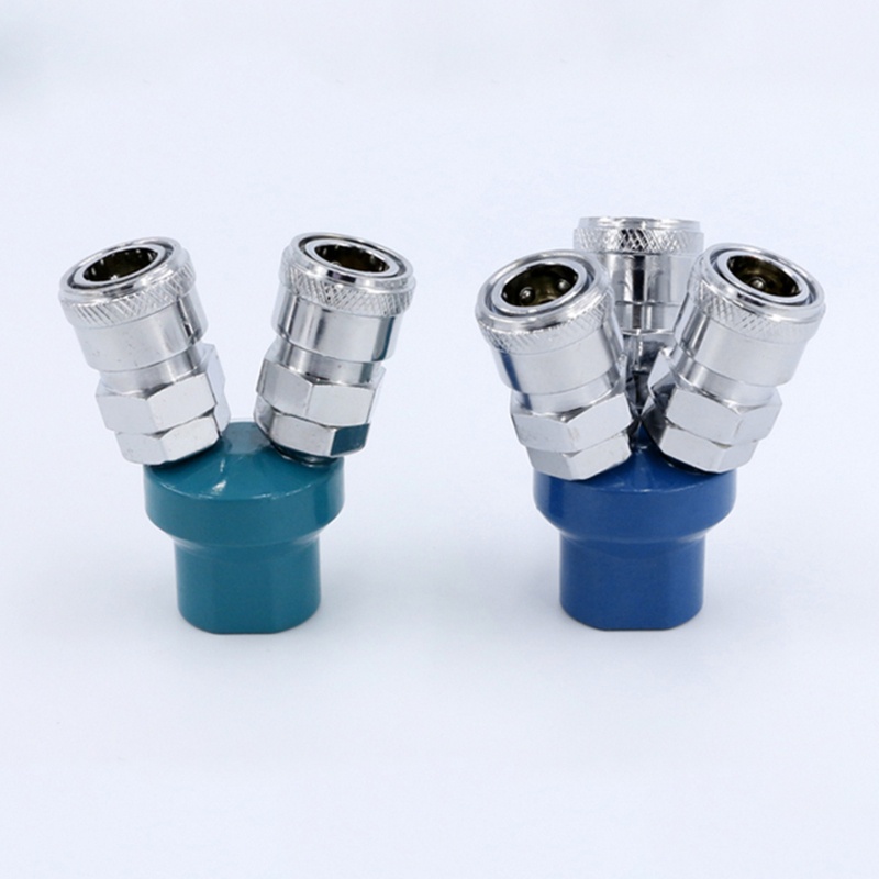 Đầu Nối Chuyển Đổi Ống Khí Nén 2 / 3 Chiều Tiện Dụng