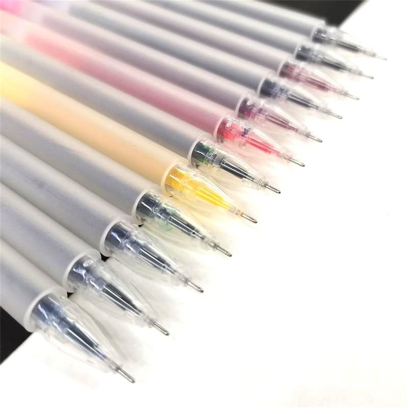 Set 12 Bút Mực Gel 0.5mm (12 Màu Khác Nhau)