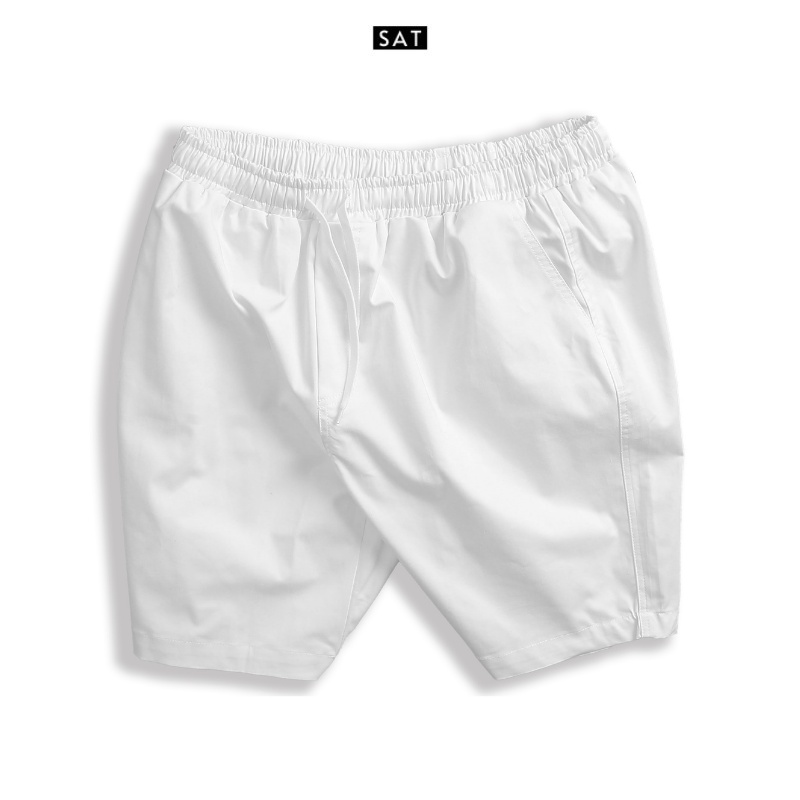 Quần short nam SAT-02 vải kaki cao cấp, trẻ trung, dày dặn, co giãn nhẹ, chuẩn form