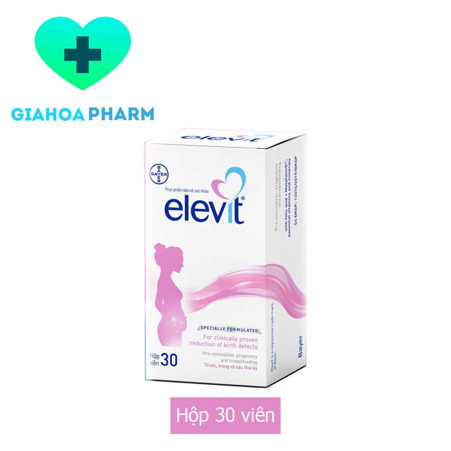 Viên uống vitamin tổng hợp cho thai kỳ Elevit (Nhập khẩu chính hãng)