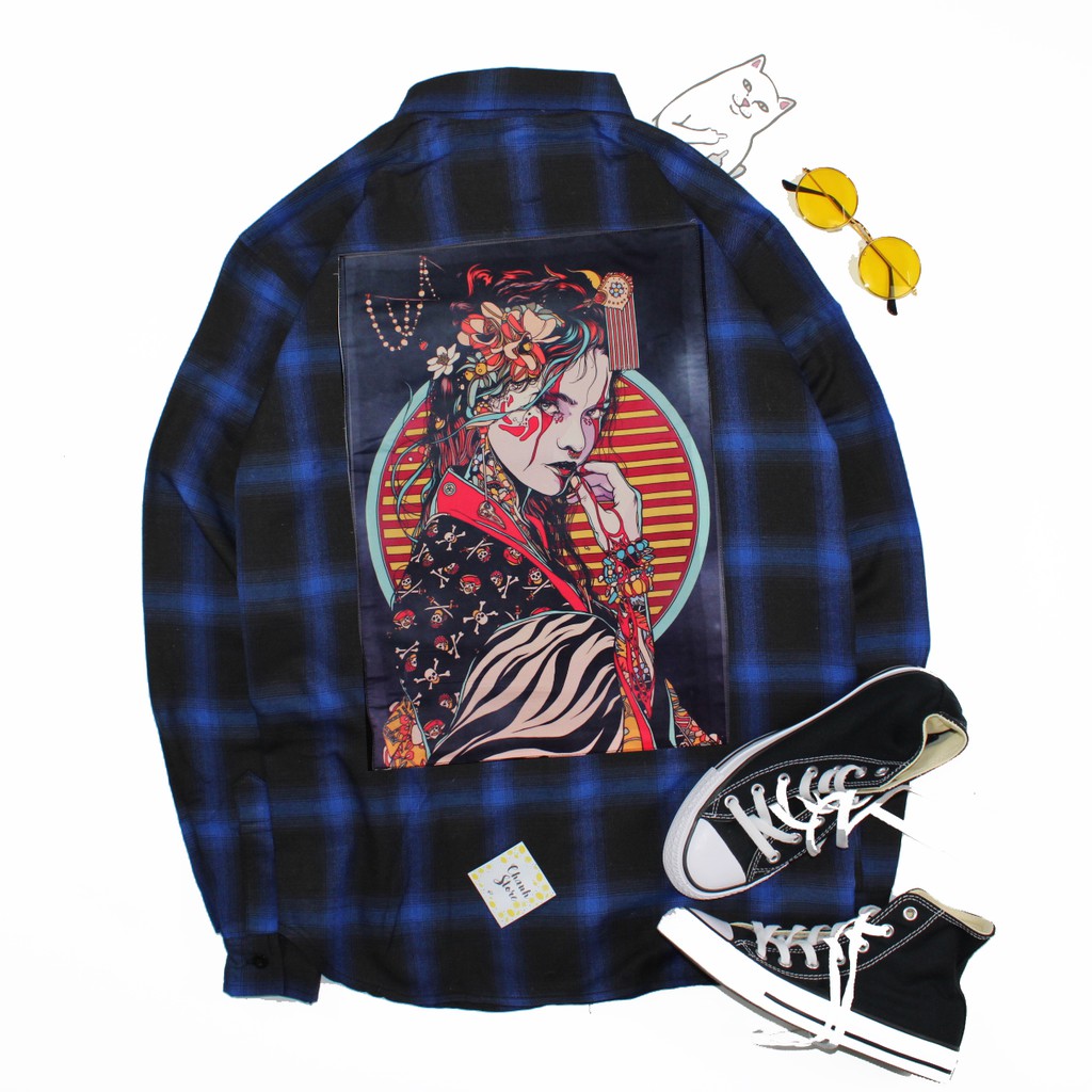 Áo sơ mi - Flannel geisha | BigBuy360 - bigbuy360.vn