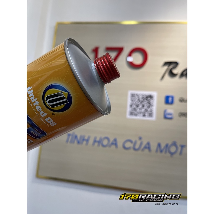 (HCM) Nhớt Xe Tay Ga UNITED OIL MTB SCOOTER 4T PREMIUM HYDROTREATED SAE 10W40 Dung Tích  800ML