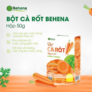 Bột cà rốt Behena 50gr