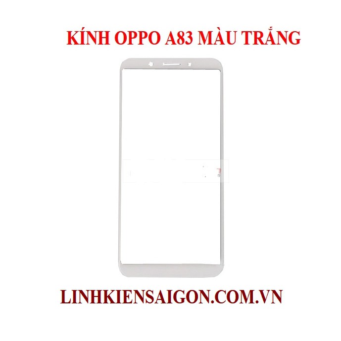 KÍNH OPPO A83 MÀU TRẮNG