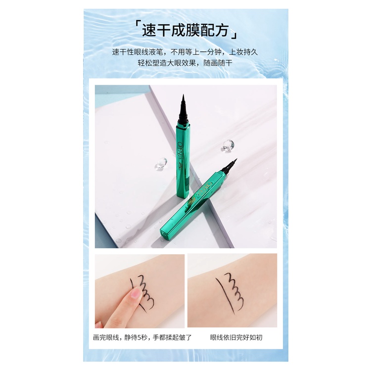 Bút Kẻ Mắt Nước OPEN Chống Thấm Nước - Không Lem Không Trôi - Lên màu Chuẩn Nét