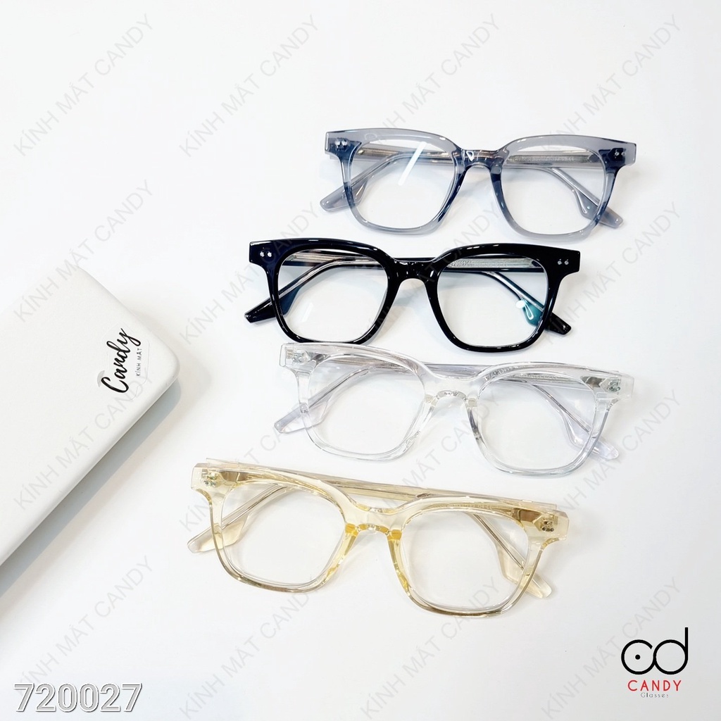 Gọng kính cận vuông cao cấp unisex 72027 – Kính mắt Candy