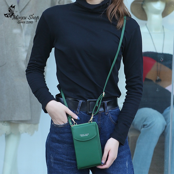 Túi Đeo Chéo Nữ Chất Liệu Da PU Cao Cấp, Nhiều Màu Sắc Lựa Chọn,  Phong Cách Hàn Quốc Sang Trọng, Trẻ Trung TD02