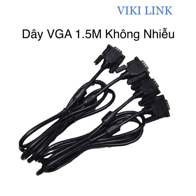 Dây Vga 1.5m - Dây Cáp Tín Hiệu Vga HP Dài 1.5m,Dây Cáp Kết Nối 2 Đầu Vga Chống Nhiễu