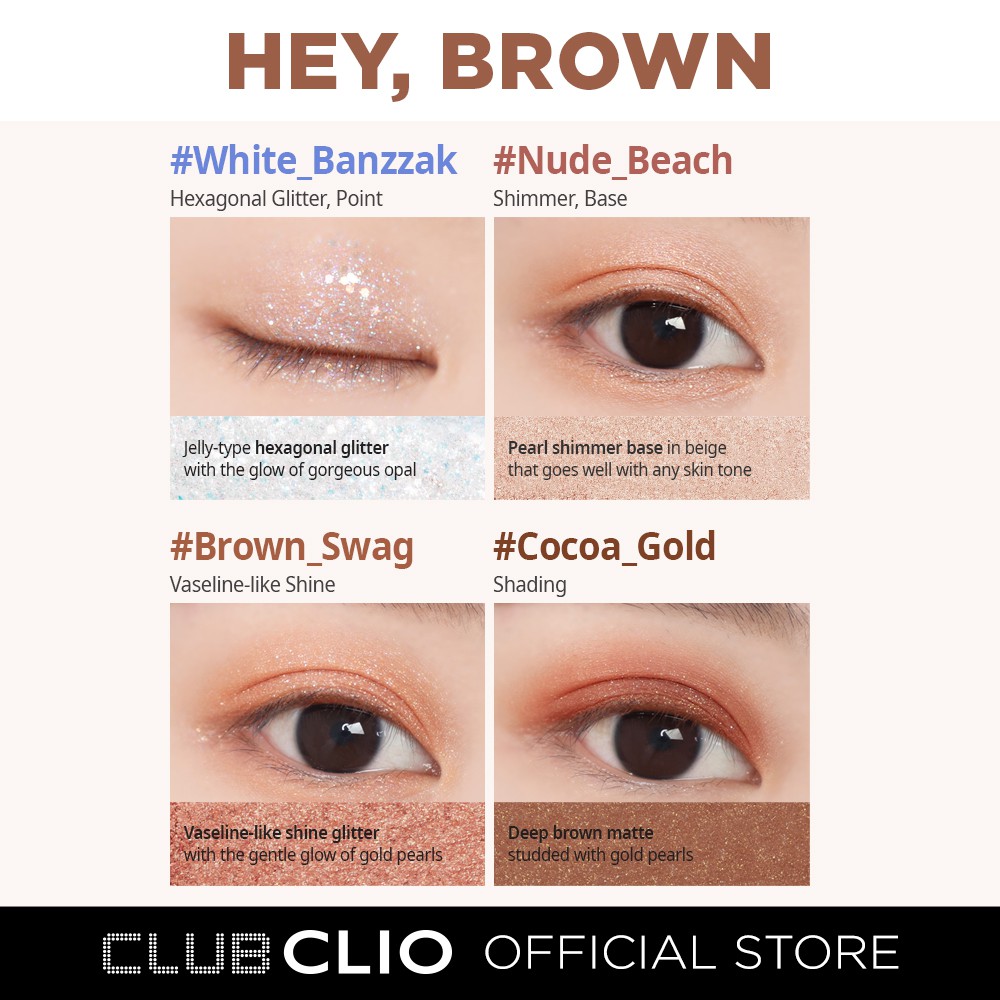 Bảng Phấn Mắt CLIO 4g Màu Sắc Long Lanh Quyến Rũ | BigBuy360 - bigbuy360.vn