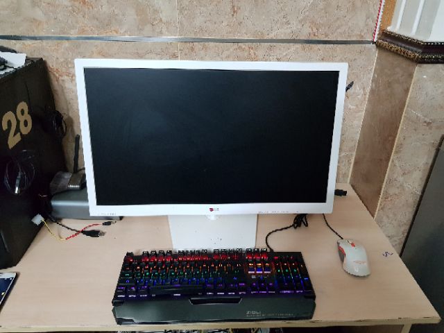 MÀN HÌNH LCD LG 27EA33 IPS CŨ, TRẮNG | BigBuy360 - bigbuy360.vn
