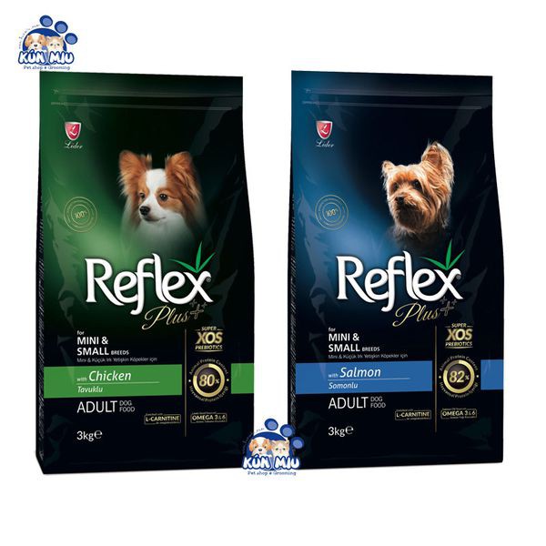 Thức Ăn Cho Chó Trưởng Thành REFLEX PLUS MINI &amp; SMALL BREED ADULT 3kg