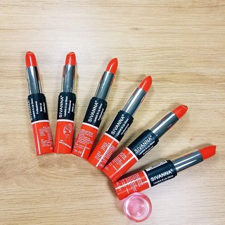 Son hai đầu Sivanna Lipstick & Lip Gloss