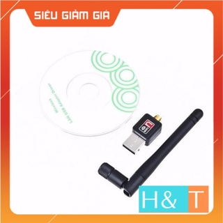 USB 2.0 thu sóng wifi tốc độ 300Mbps 2.4GHz