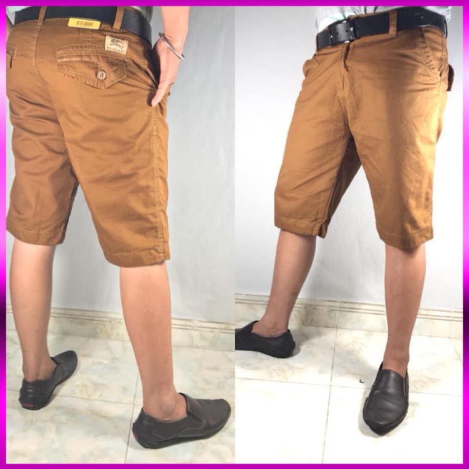 (✿◠‿◠) Quần SHORT KAKI Xuất Khẩu Châu Âu - KaKi Sợi Lạnh - Thoáng Mát - Siêu Bền (◠‿◠✿) | BigBuy360 - bigbuy360.vn